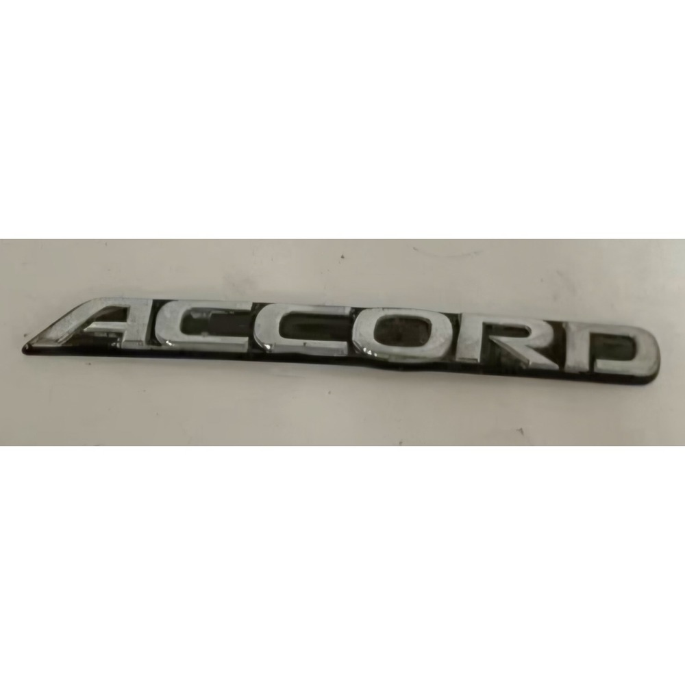 OEM Honda Accord Rear Trunk Tailgate Nameplate Emblem Badge Chrome